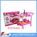 new design plastic music and light kitchen play toys for kids battery operate